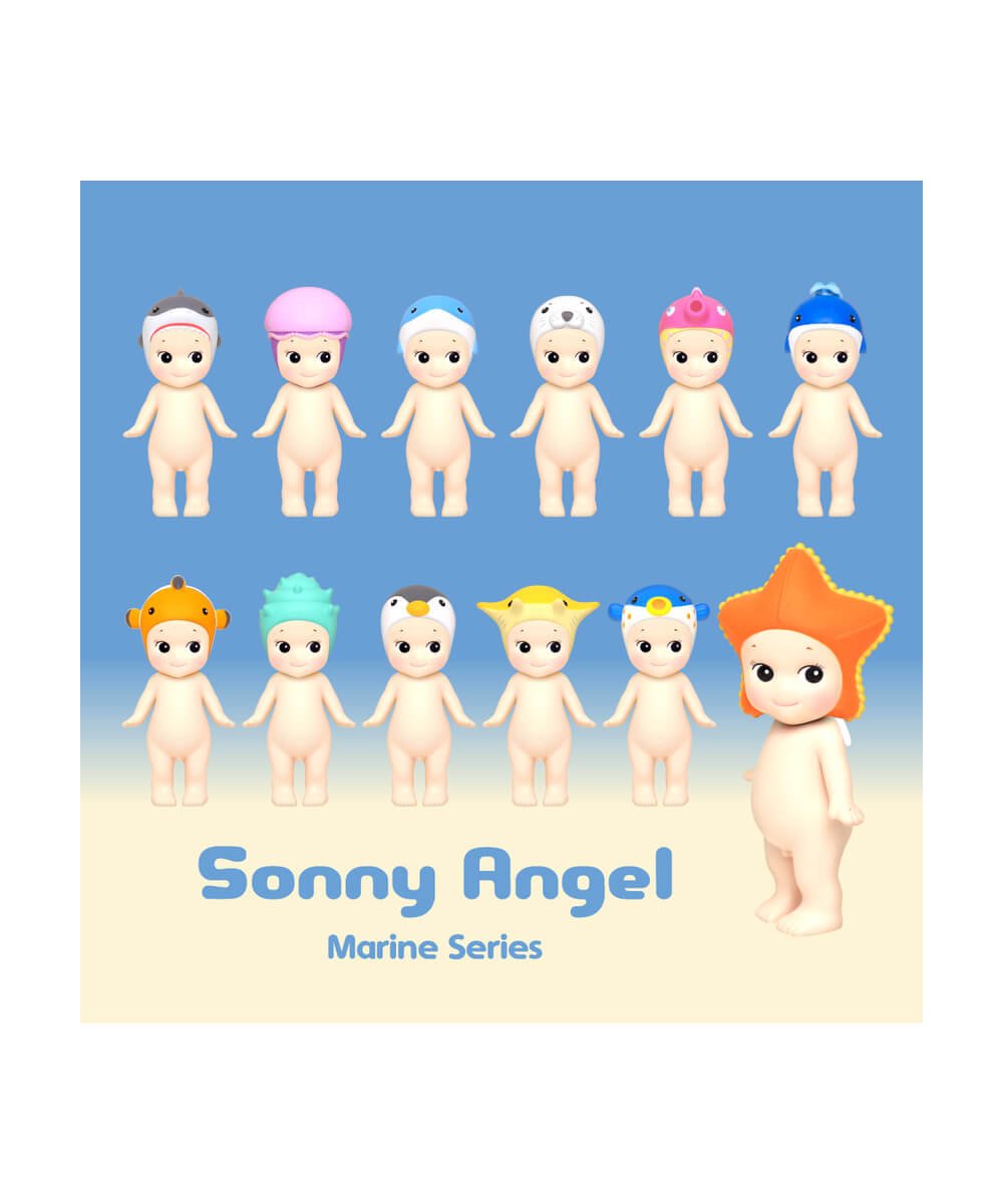Les douze personnages de la série Sonny Angel Animaux Marins