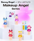 Les cinq personnages Sonny Angel Makeup Angel x shu uemura