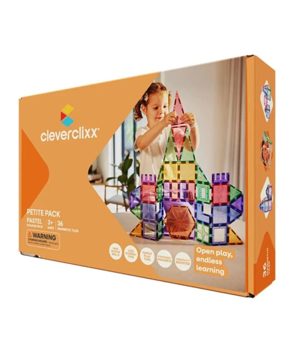 Coffret de construction Petite Pastel 36 pièces sur fond blanc, vue 1