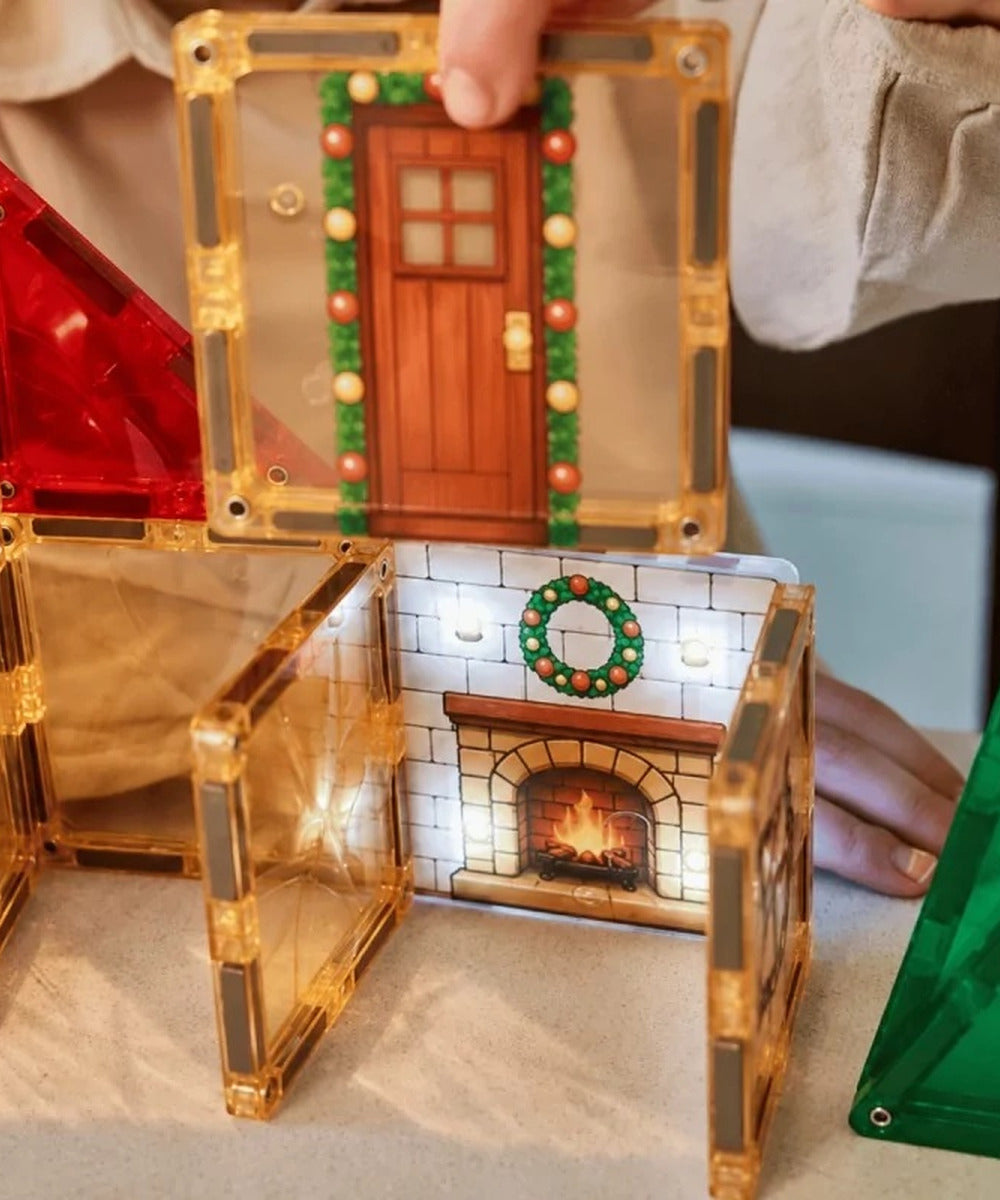 Calendrier de l'Avent Village de Noël 46 pièces en situation, vue 4
