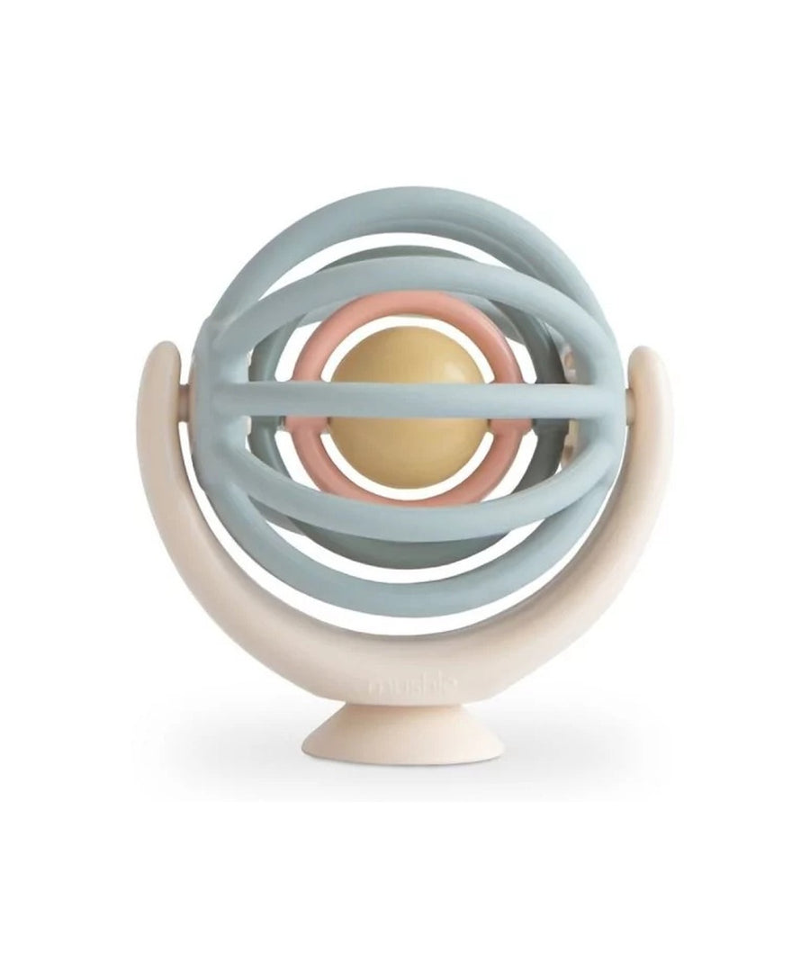 Jouet à ventouse Spinner Ball sur fond blanc, vue 1