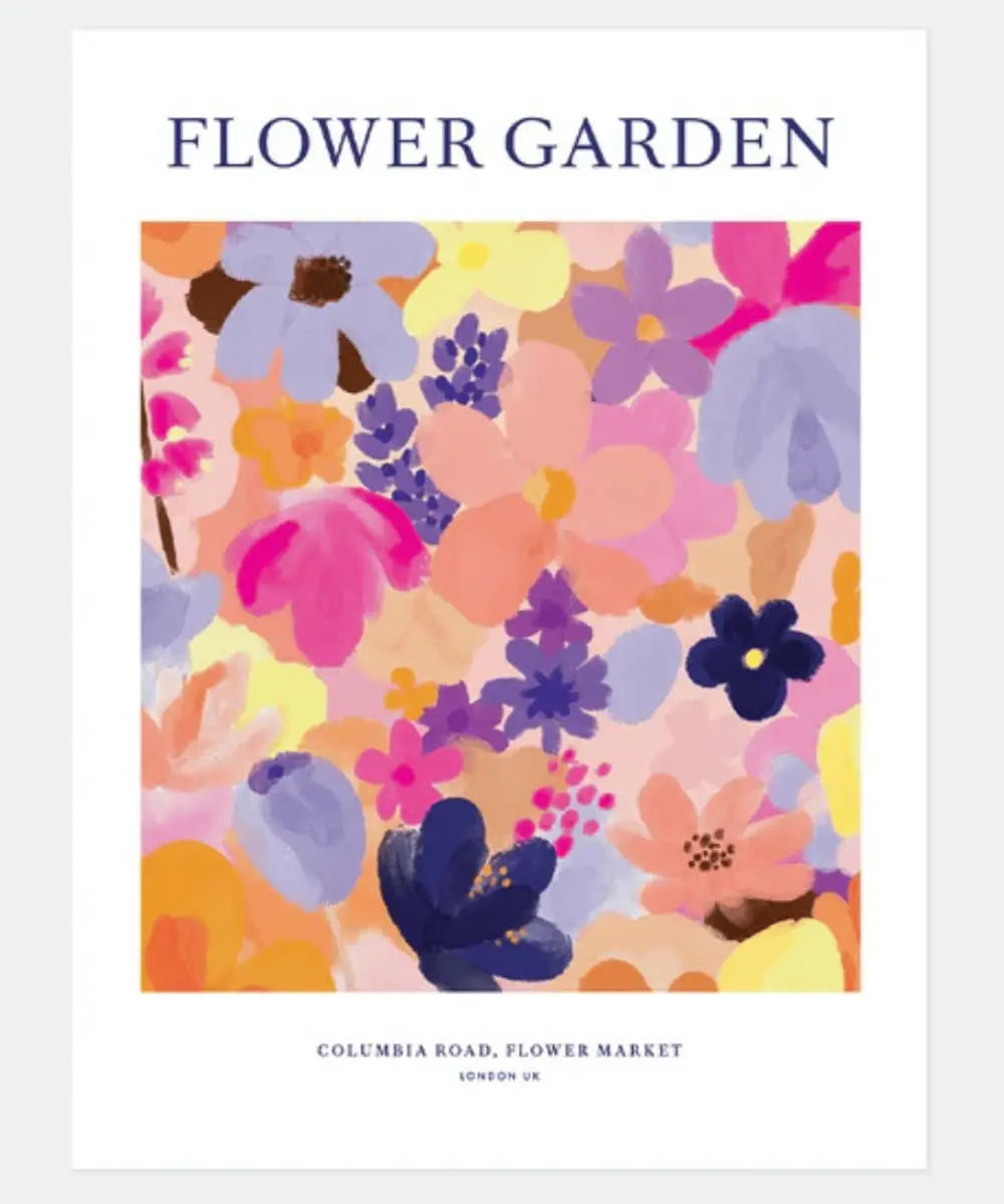 Affiche Flower Garden 50 x 70 cm | All The Ways To Say