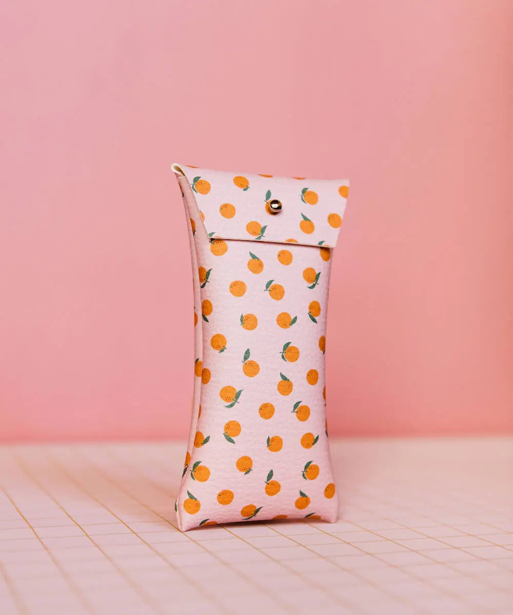 Etui à lunettes Oranges Rose de la marque Ecke
