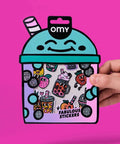 Fabulous Stickers Big Bubble Tea de la marque française OMY