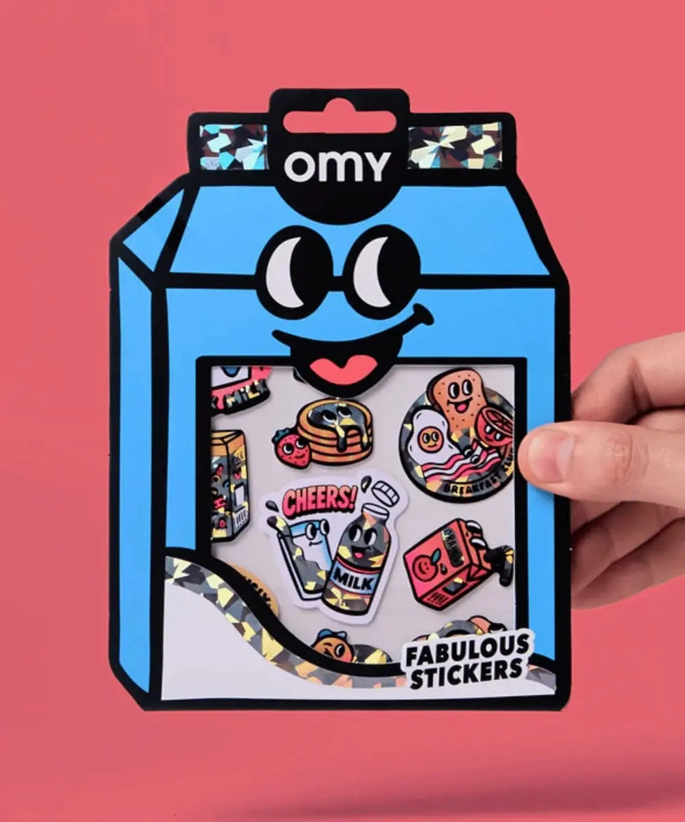 Fabulous Stickers Big Milk | OMY