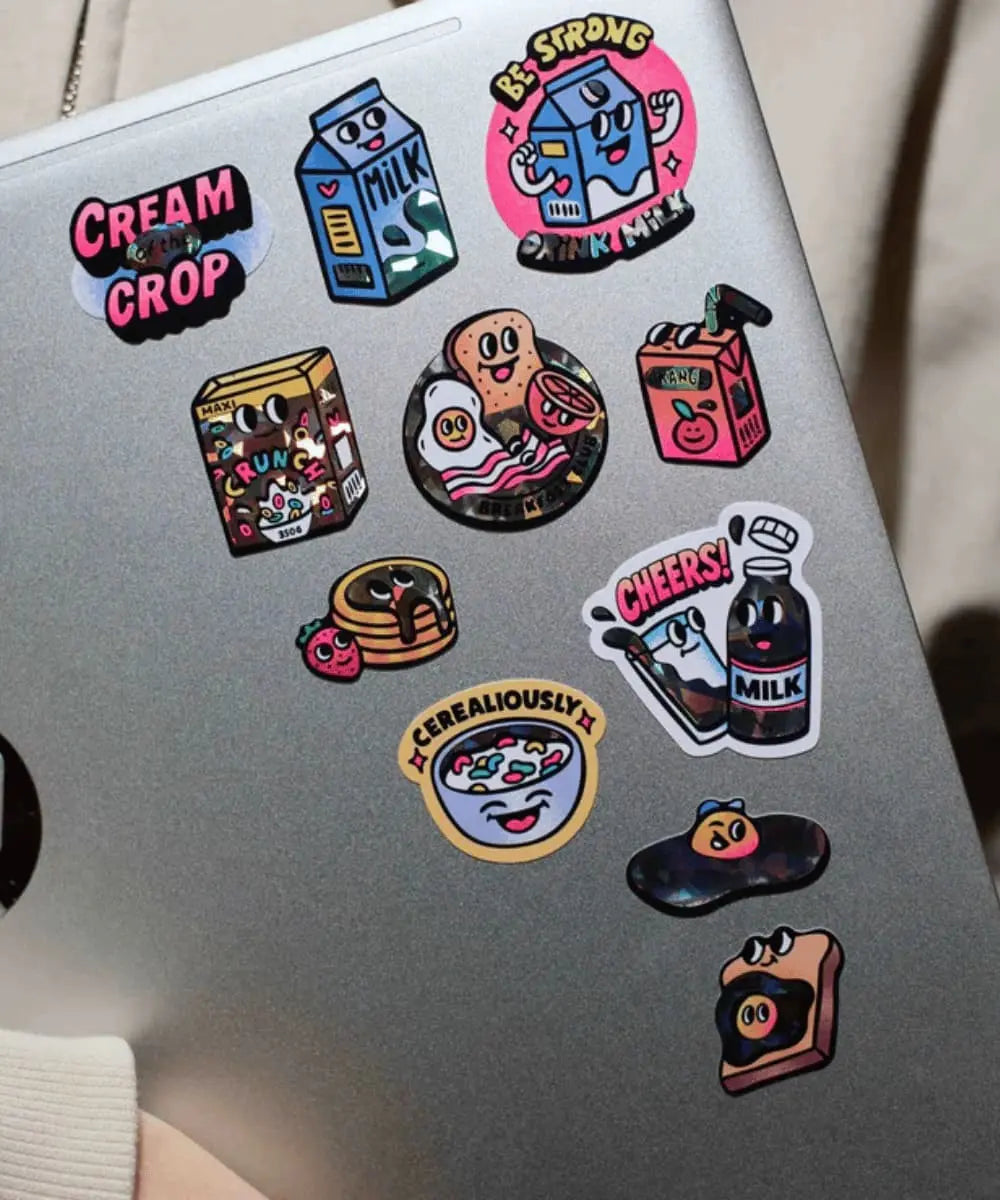 Fabulous Stickers Big Milk | OMY
