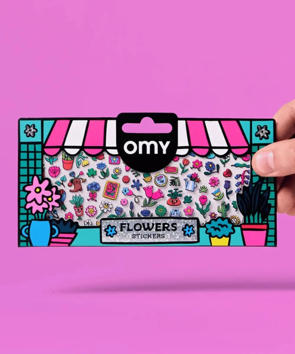 Fabulous Stickers Boutique Flowers | OMY