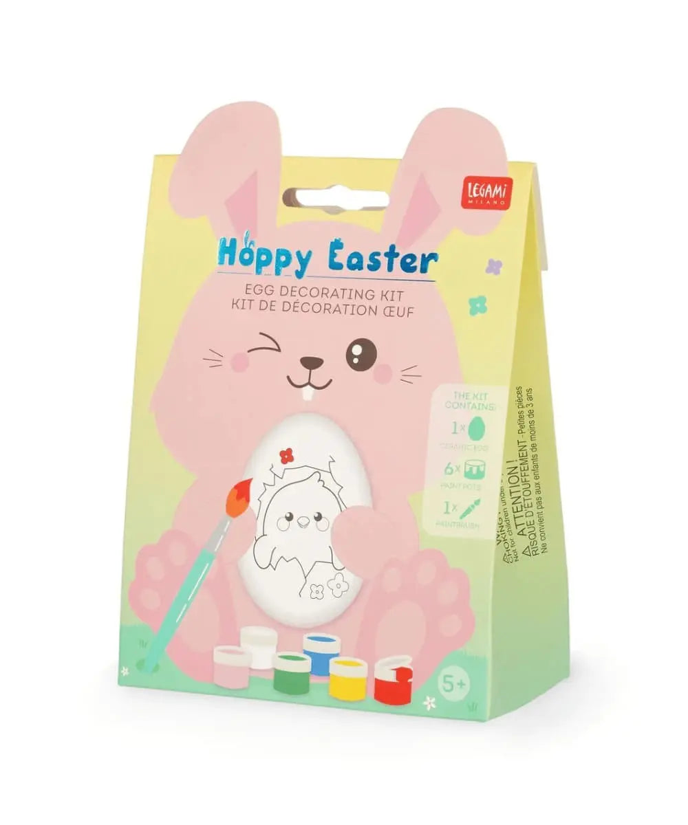 Photo du packaging du kit de décoration Œuf de Pâques de Legami