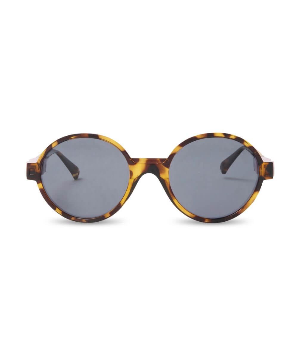 Lunettes Pop Ekail / Verveine de la marque KI ET LA, sur fond blanc