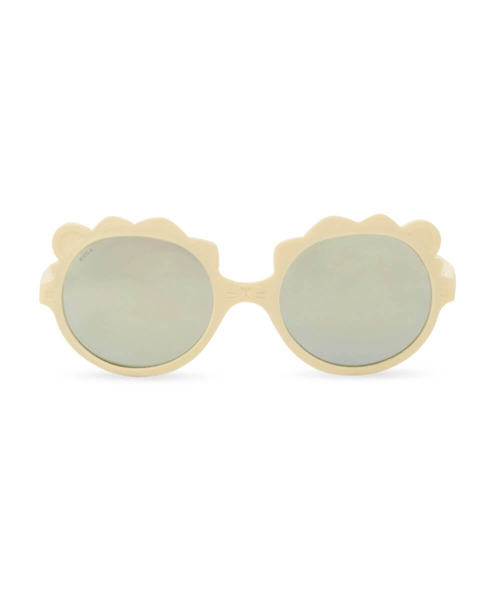 Lunettes Lion Vanille de la marque KI ET LA, sur fond blanc