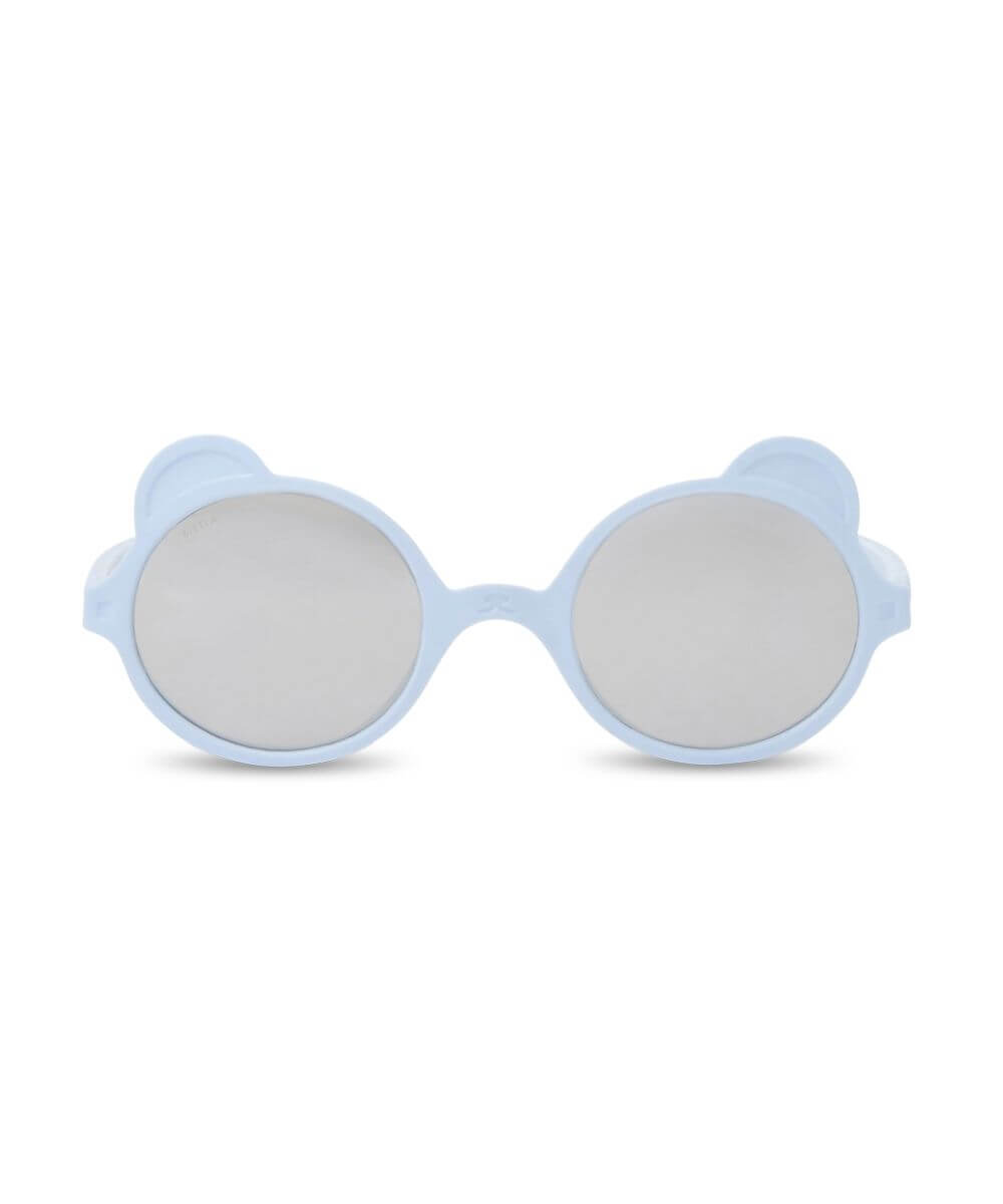 Lunettes Ourson Couleur Bleu clair de la marque KI ET LA, sur fond blanc