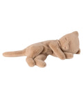 Peluche Chaton endormi Crème Pêche de la marque Maileg sur fond blanc