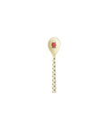 Vue produit de Melamine Teaspoon in 6 Asst. Snoopy Prints - Single de Rice sur fond clair