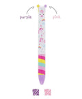 Stylo à bille à deux couleurs Click & Clack Licorne de la marque Legami