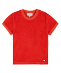 T-Shirt tissu éponge Rouge Coquelicot de la marque française Emile et Ida