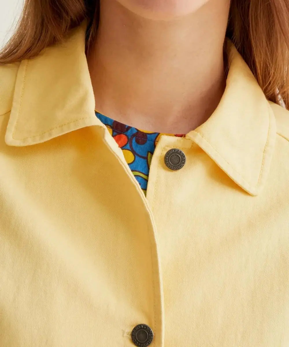 Détails de la Veste Sunny Yellow de Compania Fantastica