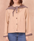 Veste courte Gaiana Beige de la marque Calie Paris