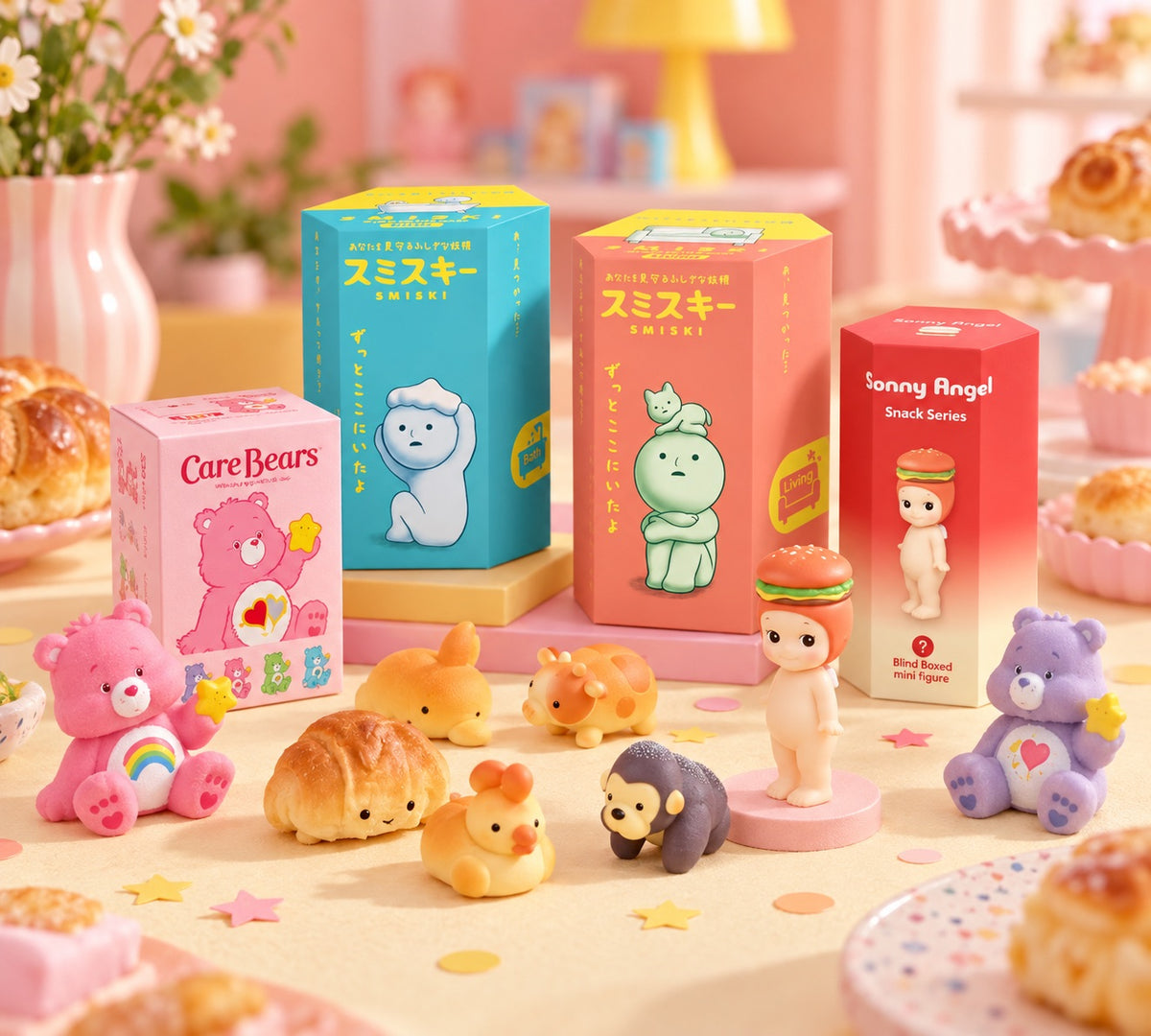 Blind Boxes - Sonny Angel, Smiski, Bisounours