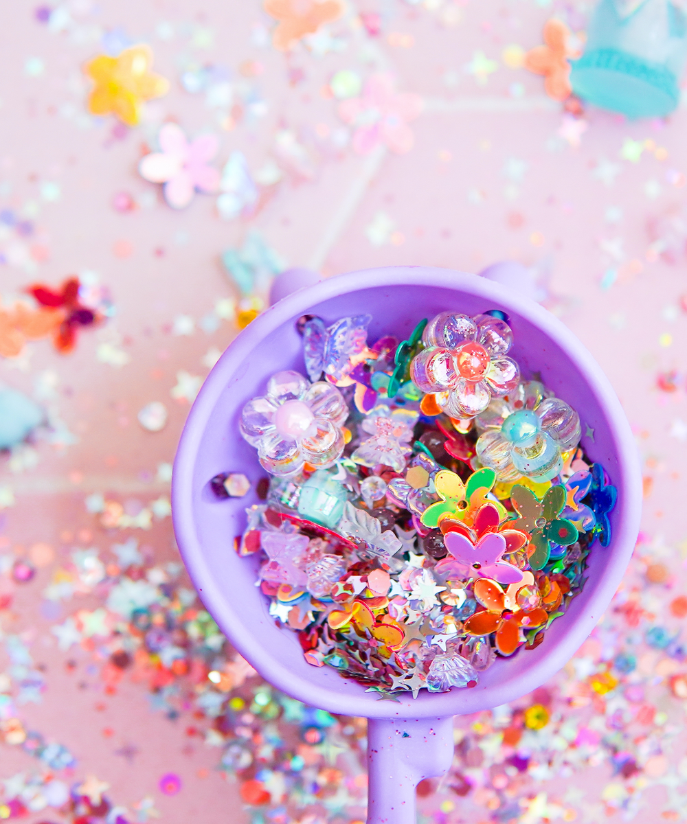Accessoires Fun Fillers Féerie Glo Pals avec fleurs et paillettes