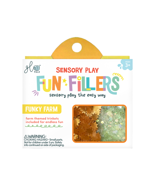 Coffret d'accessoires sensoriels Fun Fillers Ferme Glo Pals