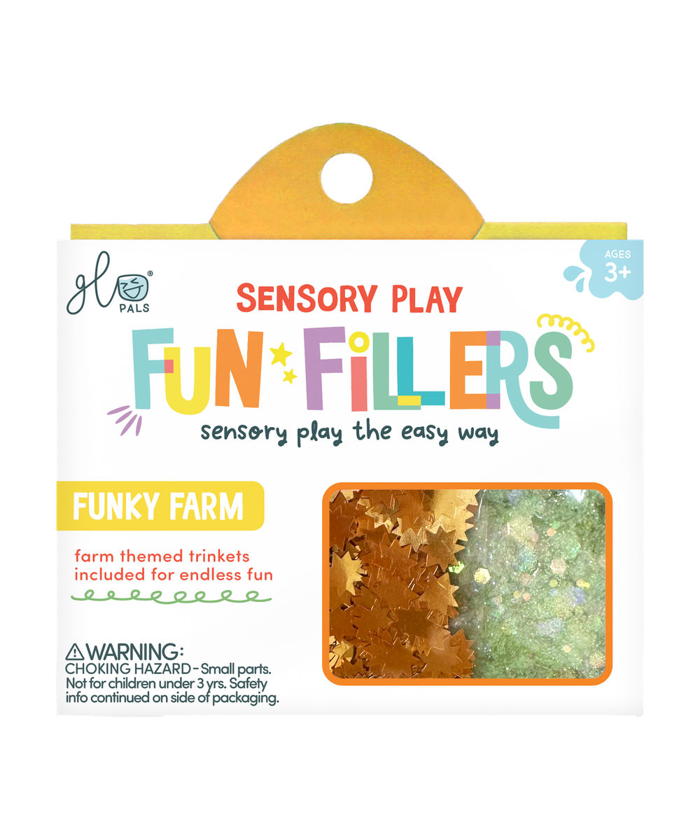 Coffret d'accessoires sensoriels Fun Fillers Ferme Glo Pals