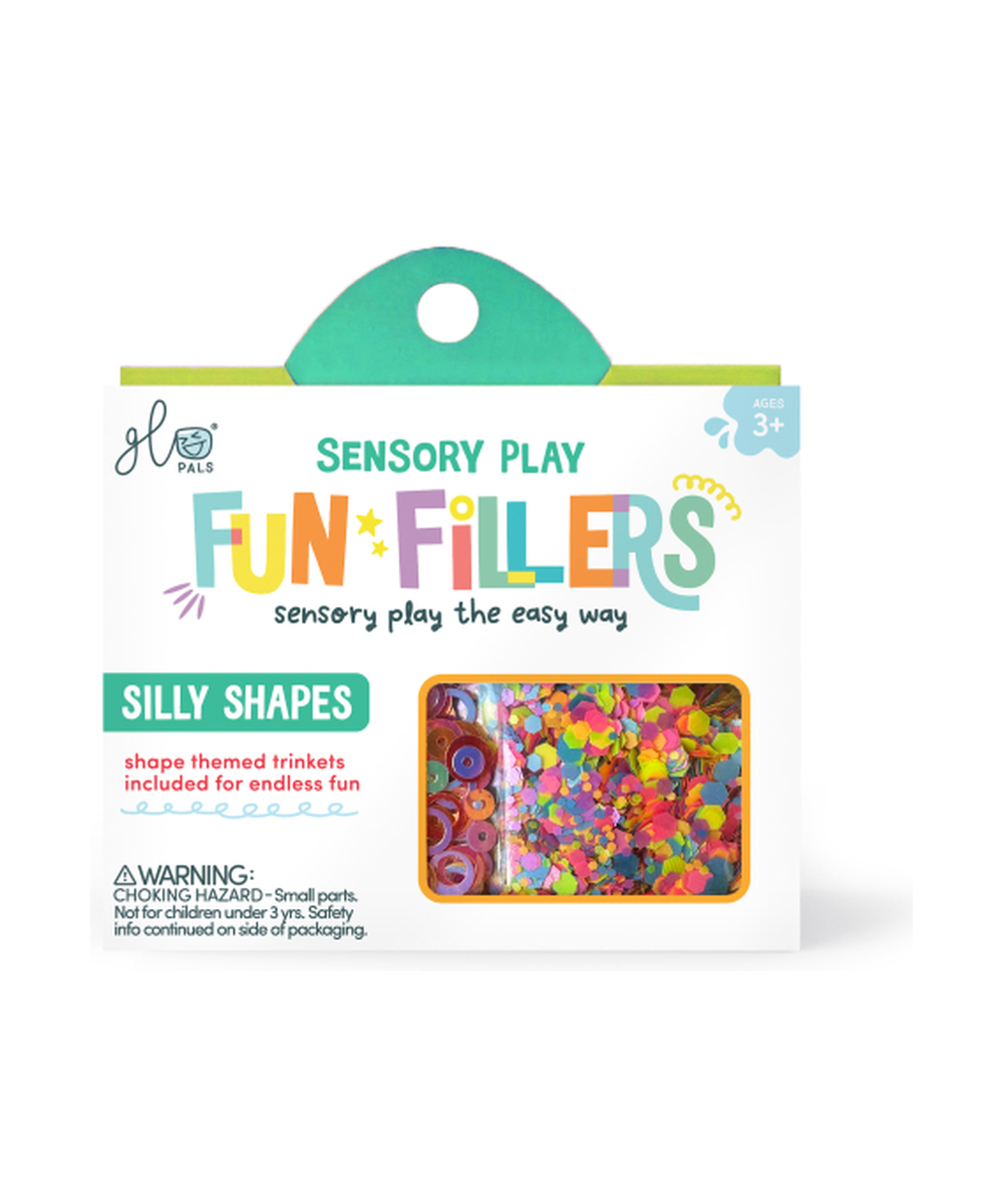 Accessoires sensoriels Fun Fillers formes de Glo Pals
