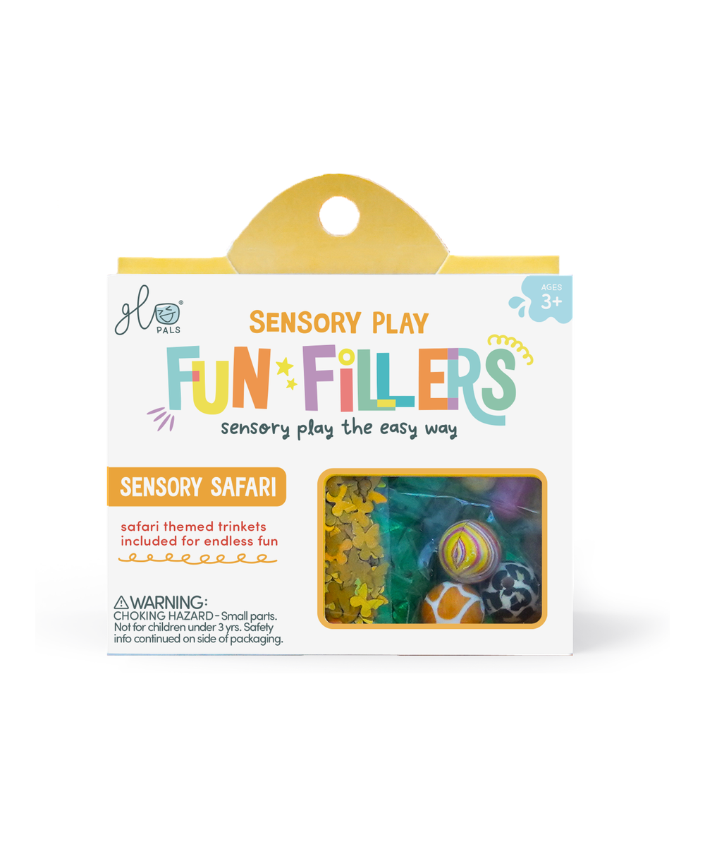 Coffret d'accessoires sensoriels Fun Fillers Safari Glo Pals