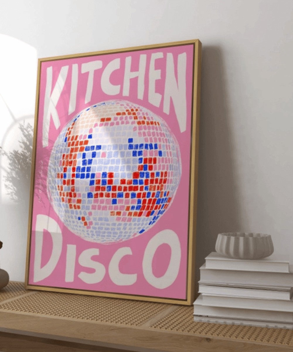 Affiche A4 Disco Kitchen