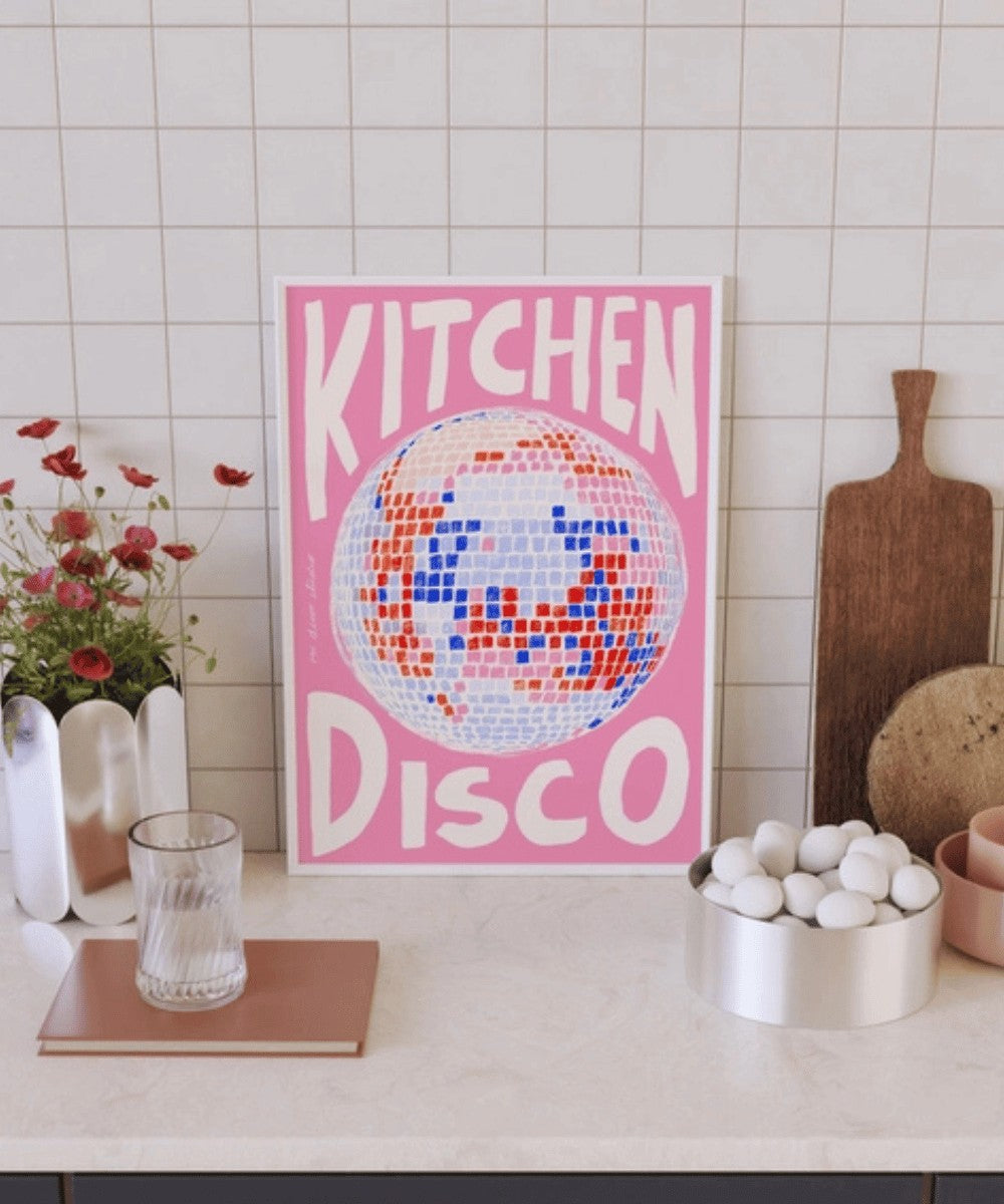 Affiche A4 Disco Kitchen