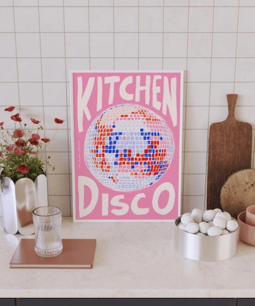 Affiche A4 Disco Kitchen