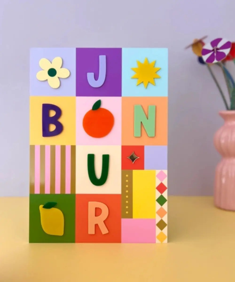 Affiche en plexiglas Bonjour vue de face