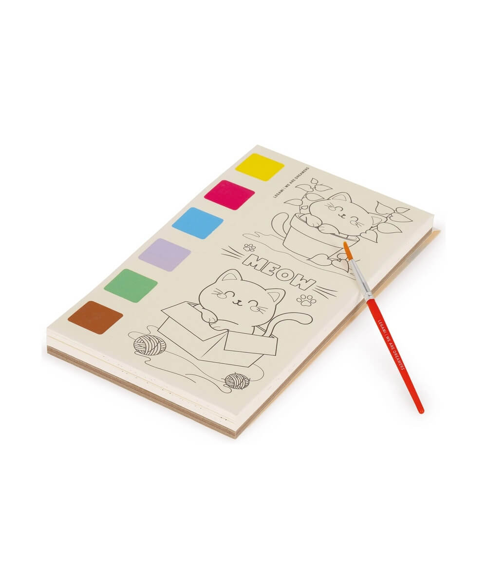 Album aquarelle Animaux de la marque Legami, sur fond blanc