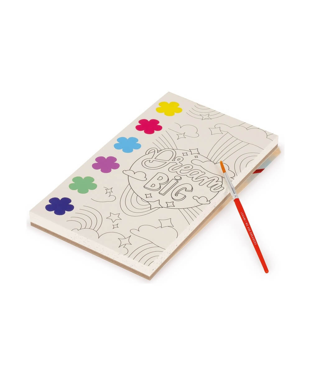 Album aquarelle Citations de la marque Legami, sur fond blanc