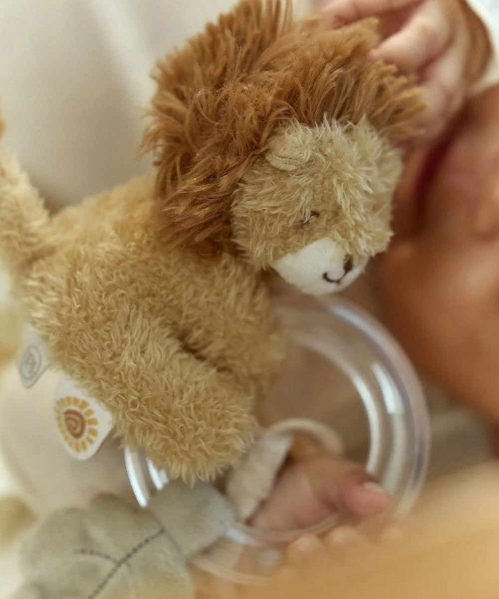 Vue complémentaire de Anneau hochet Lion - Safari Friends de la marque Little Dutch