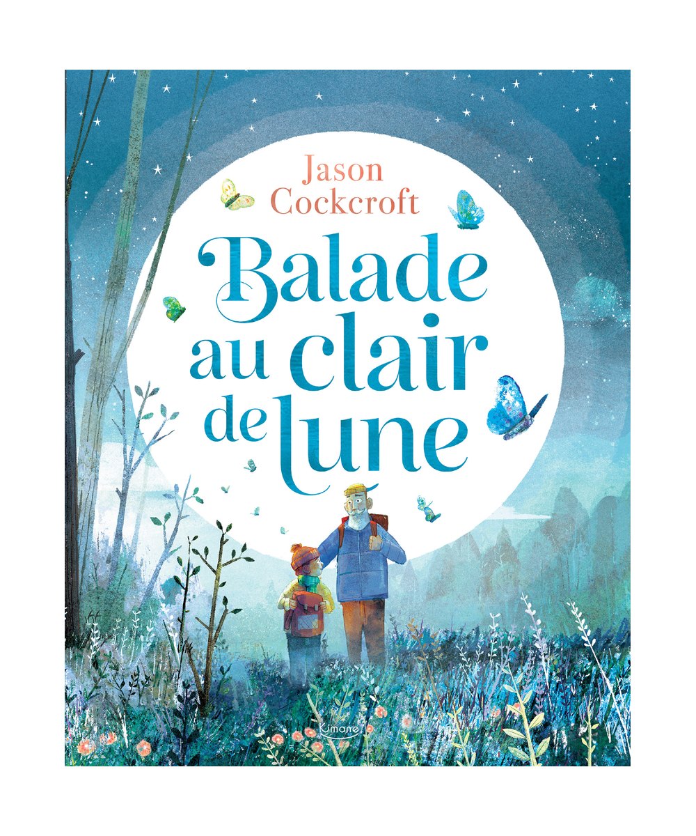 Couverture du livre Balade au clair de lune de Kimane, illustrée par Jason Cockcroft