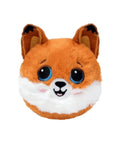 Balle Rebondissante Blaze le Renard de TY sur fond blanc