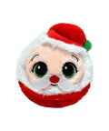 Balle rebondissante Klaus le Père Noël de la marque TY, sur fond blanc