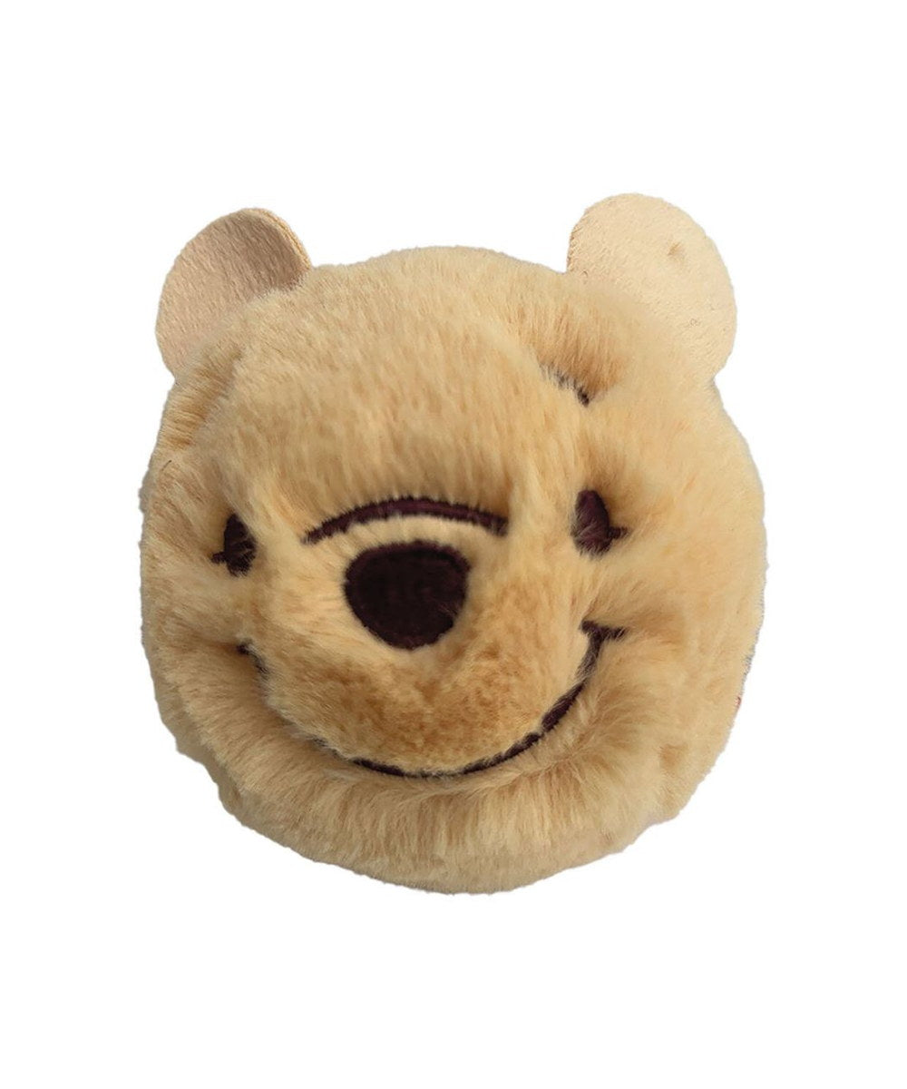 Balle rebondissante Winnie l'Ourson de la marque TY, sur fond blanc