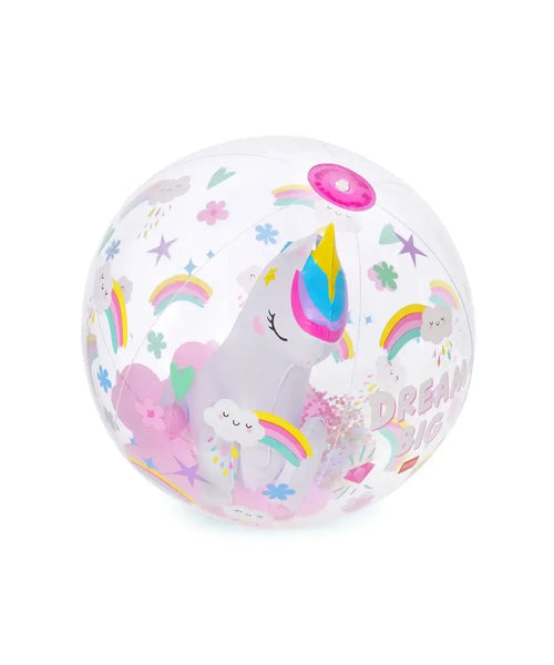Ballon de plage gonflable Licorne Legami