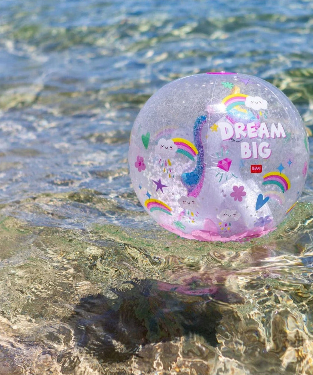 Ballon de plage gonflable Licorne Legami