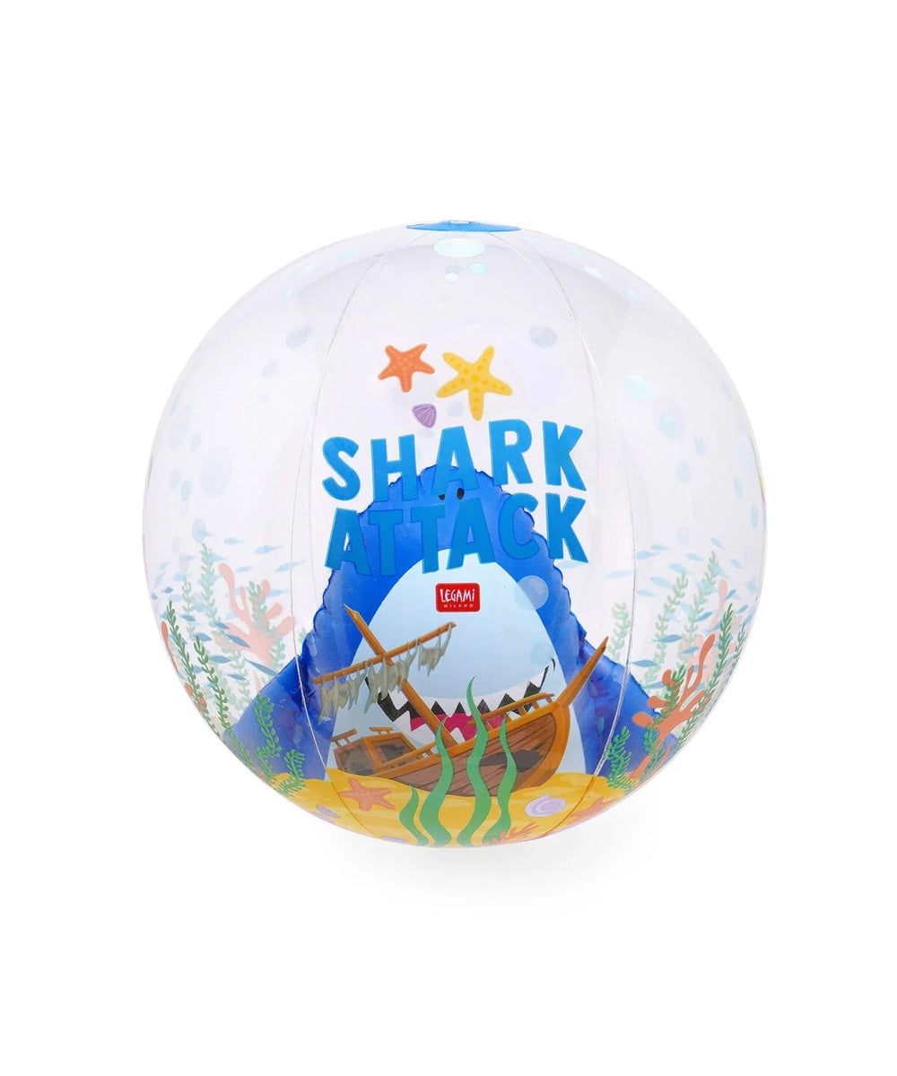 Ballon de plage gonflable Requin Legami