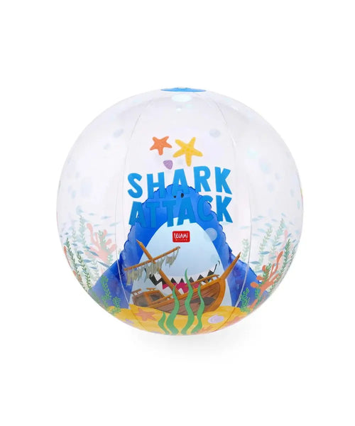 Ballon de plage gonflable Requin Legami