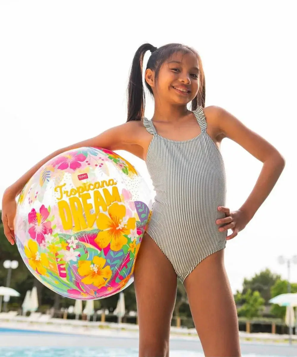 Ballon de plage pailleté Tropicana Dream Legami