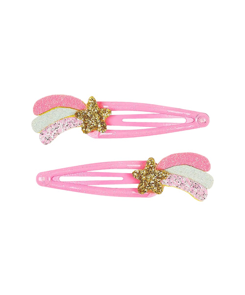 Barettes à cheveux pour enfant Faline Étoile à paillettes de la marque Souza