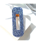 Barrette Bleu Céleste forme rectangle