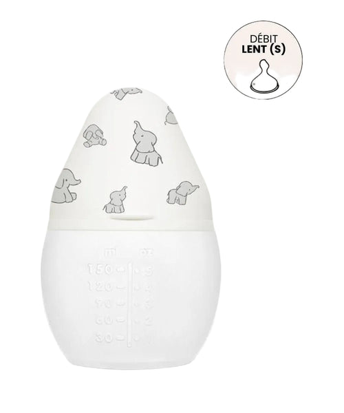 Biberon anti-colique 150 ml motif Elephant Élhée
