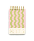 Bloc-notes Chunky Wavy Strap de Designworks sur fond blanc