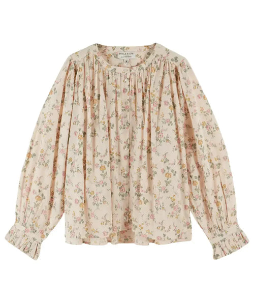 Blouse ample Rosier en coton biologique de Emile et Ida