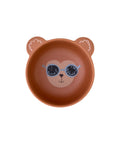 Bol enfant en mélamine motif singe de Rice sur fond blanc