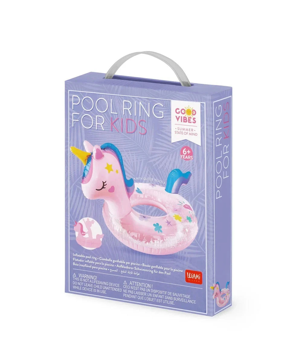 Bouée gonflable enfant Licorne Legami